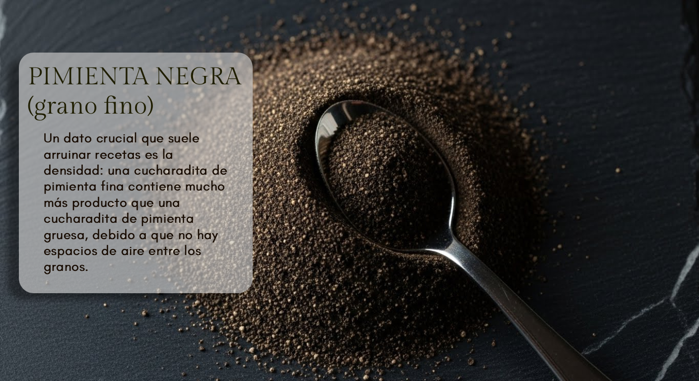 Pimienta Negra Grano Fino