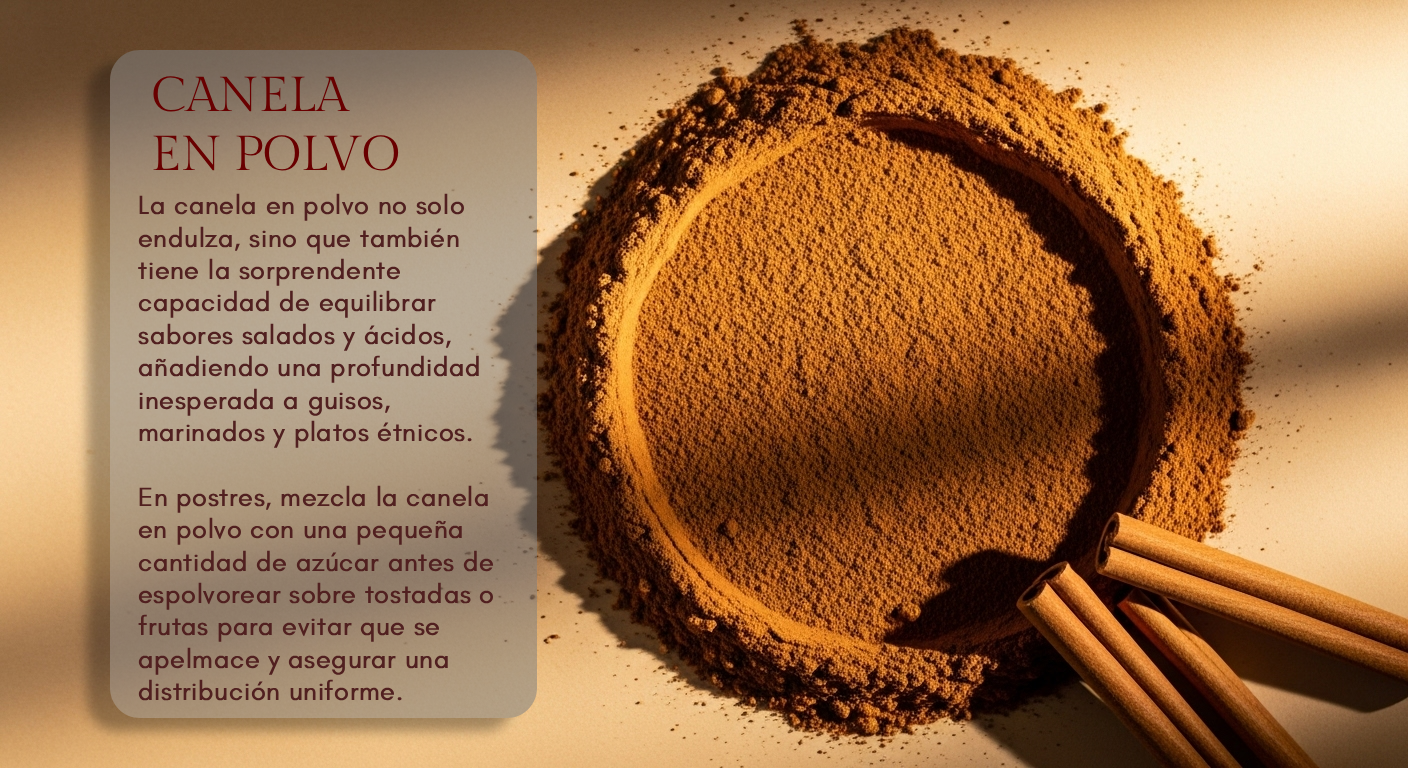 Canela en Polvo
